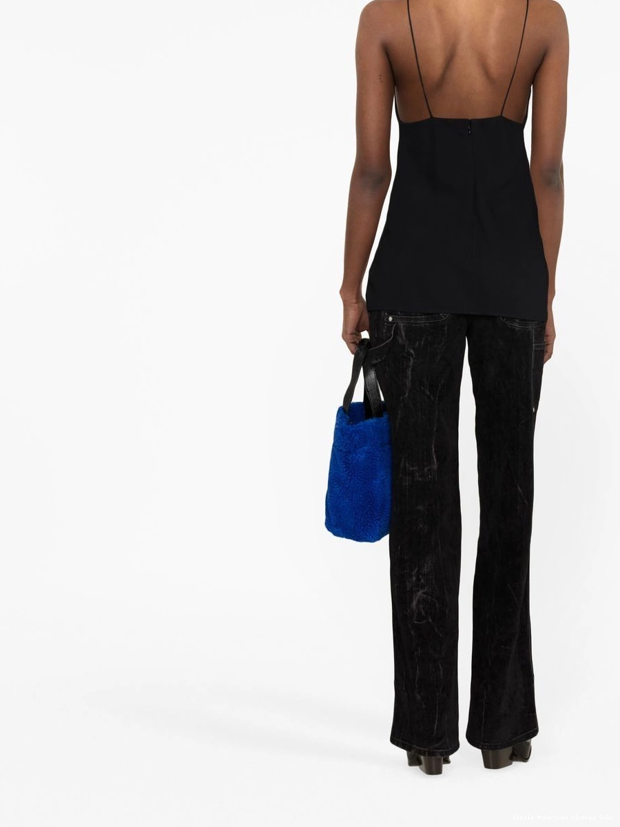 Affordable multi-panel Women Stella top McCartney sleeveless 0710